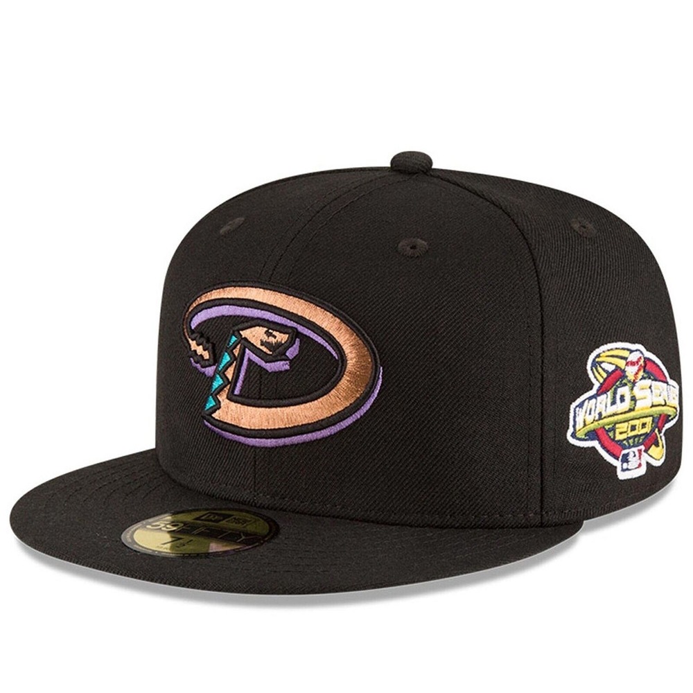 New Era Arizona Diamondbacks 59Fifty 2001 World Series Patch Size 7